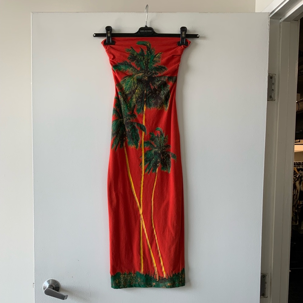 Strapless summer dress by Isabel de Pedro